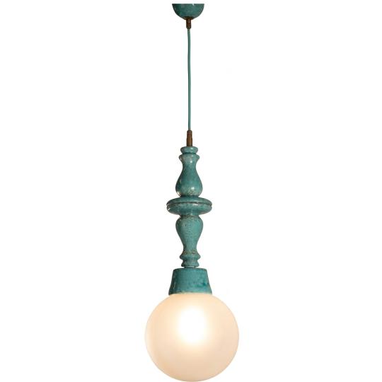 turkiz keramia fuggesztek bohem zold kek uvegburas rusztikus vintage midcentury vilagitas lampa mediterran.jpg